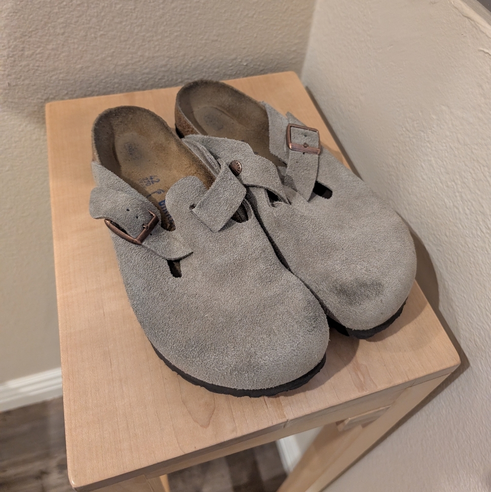 Birkenstock Boston Taupe 42 Clogs
